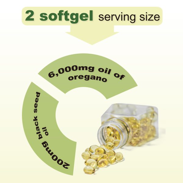 Oregano Black Seed Oil 300 Capsules. - Image 8