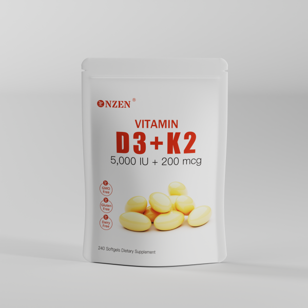 Vitamin D3 K2 Supplement Softgels - Image 4