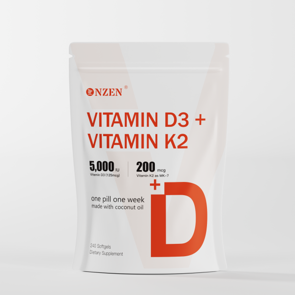 Vitamin D3 K2 Supplement Softgels - Image 5