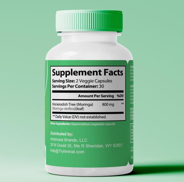 Moringa Powder Capsules Organic - Image 3