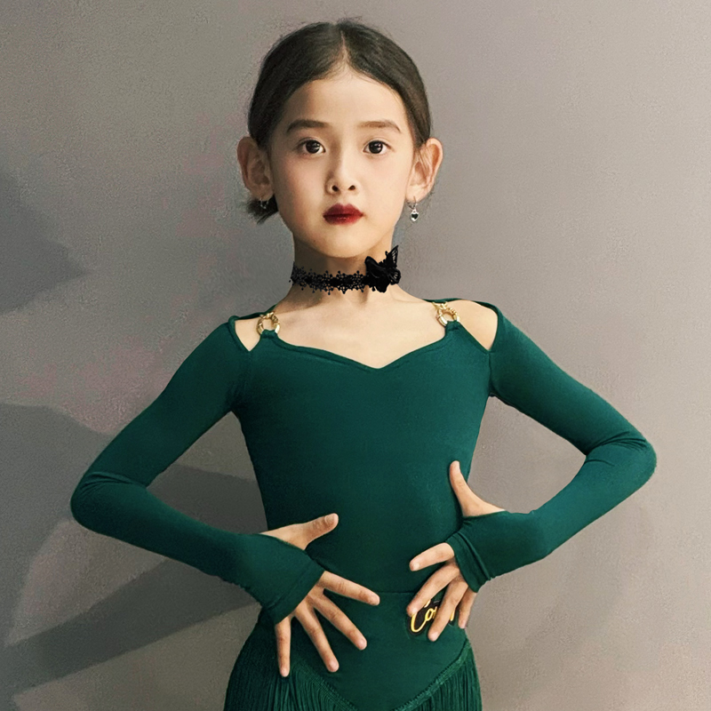 Kids Latin dance training clothes-119 - Image 5