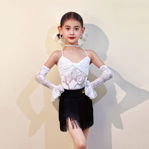 Kids Latin dance training clothes-113