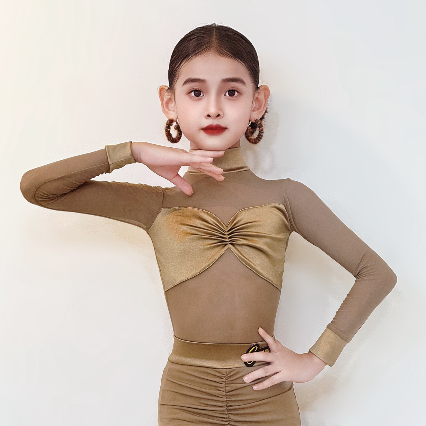 Kids Latin dance training clothes-129 - Image 6