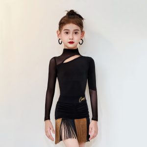 Kids Latin dance training clothes-127
