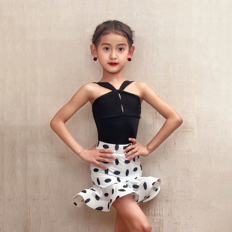 Kids Latin dance training clothes-120 - Image 9