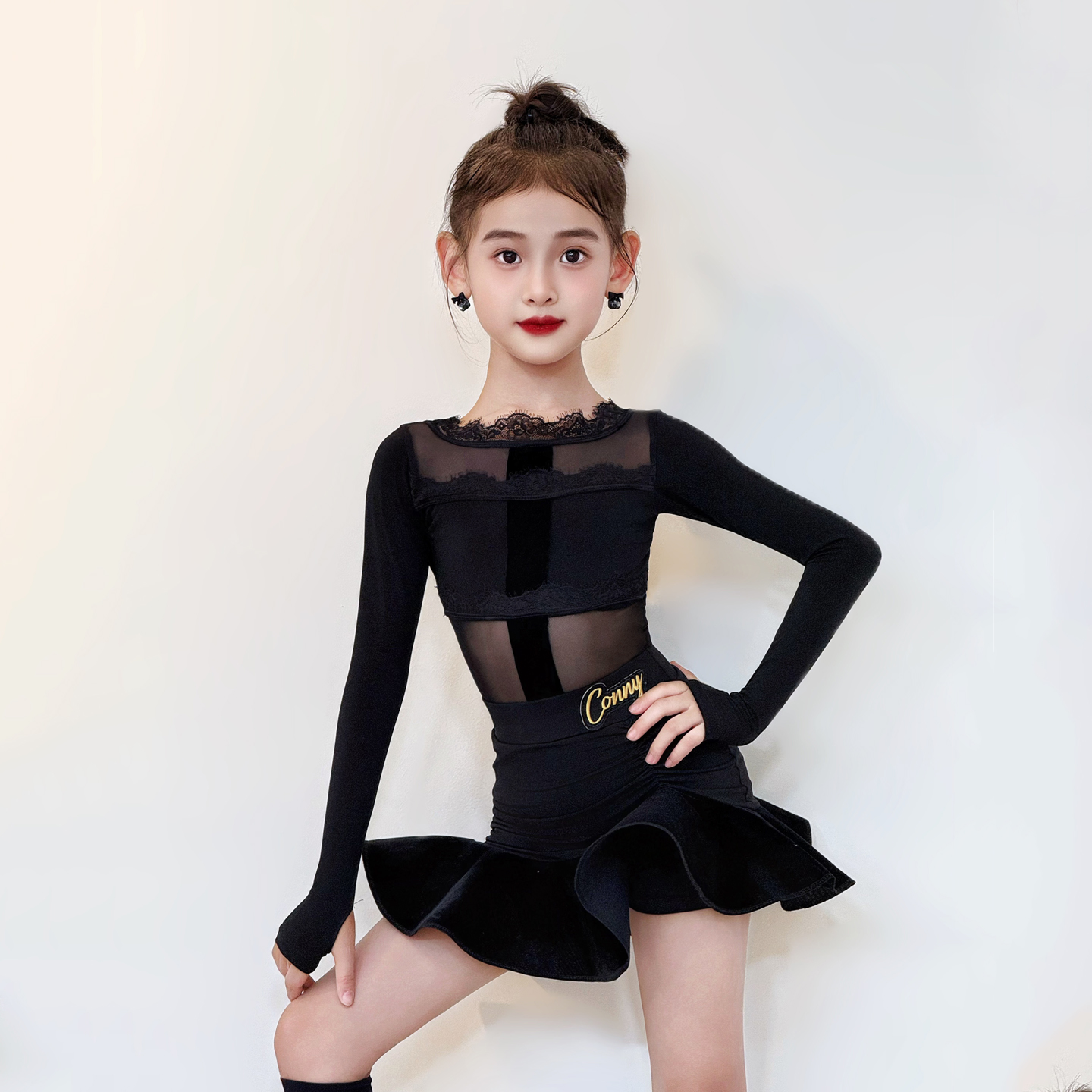 Kids Latin dance training clothes-117 - Image 7