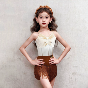 Kids Latin dance training clothes-103