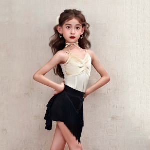 Kids Latin dance training clothes-104