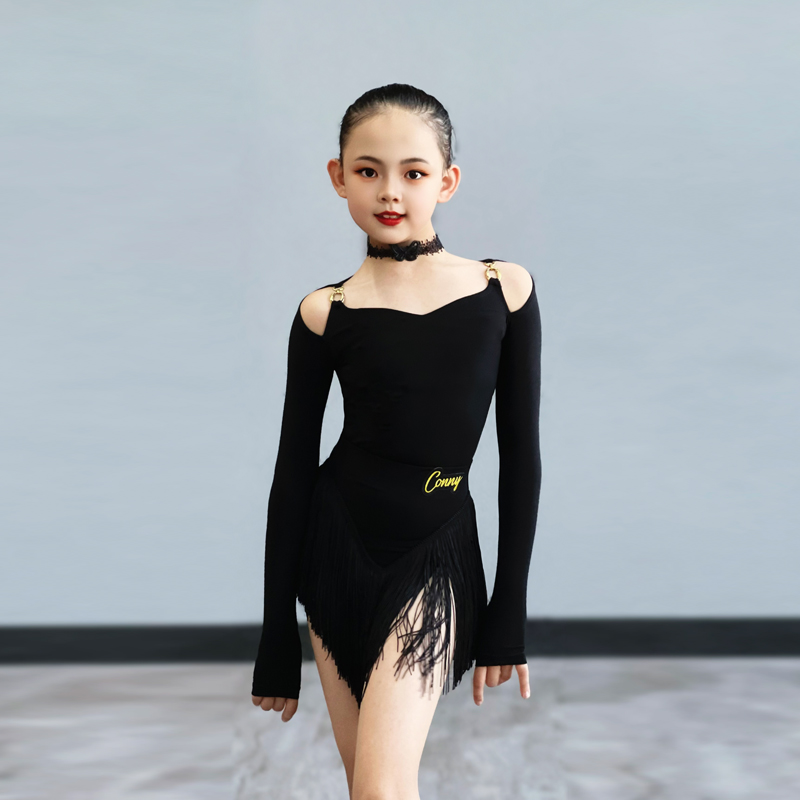 Kids Latin dance training clothes-105 - Image 6