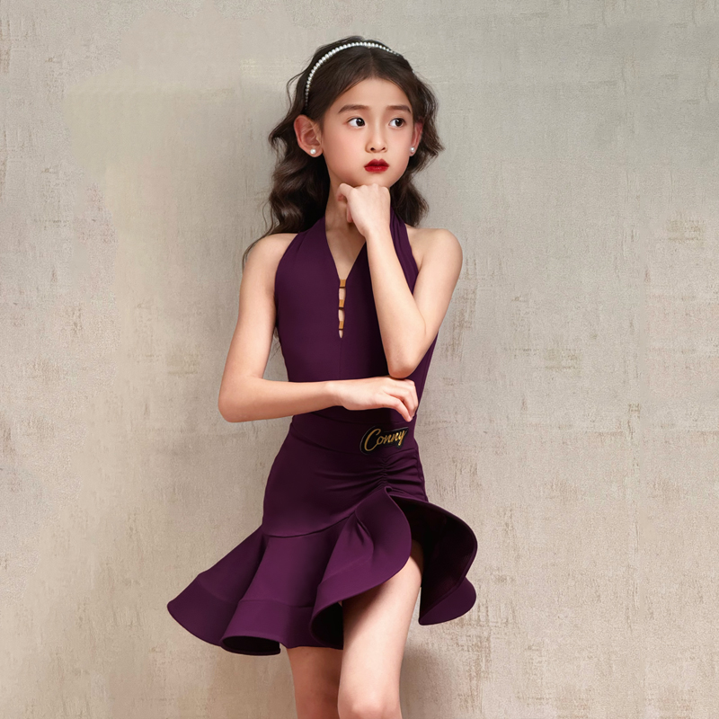 Kids Latin dance training clothes-107 - Image 7
