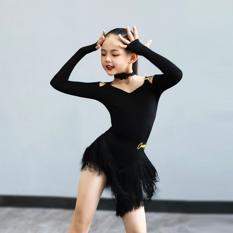 Kids Latin dance training clothes-105 - Image 5