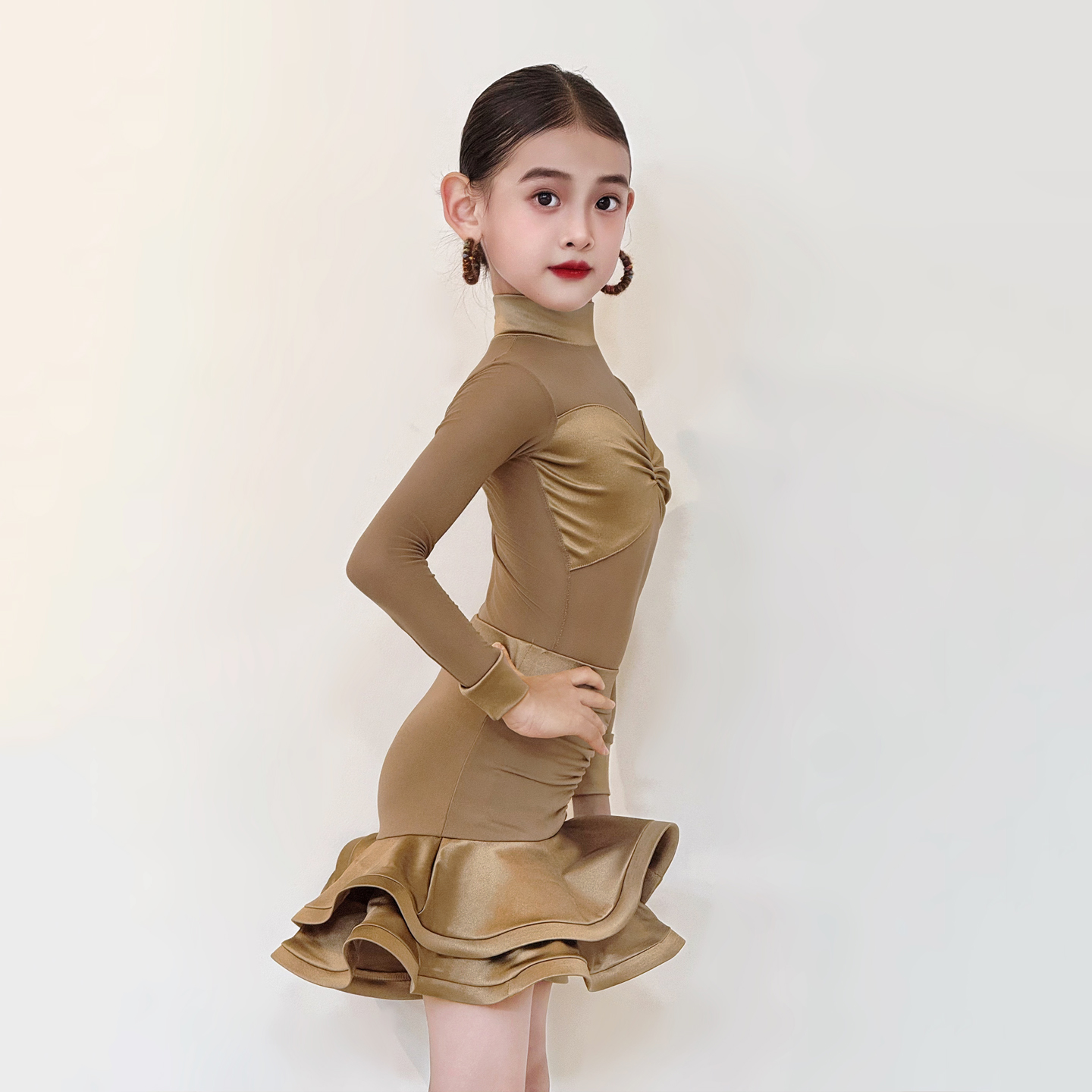 Kids Latin dance training clothes-129 - Image 4