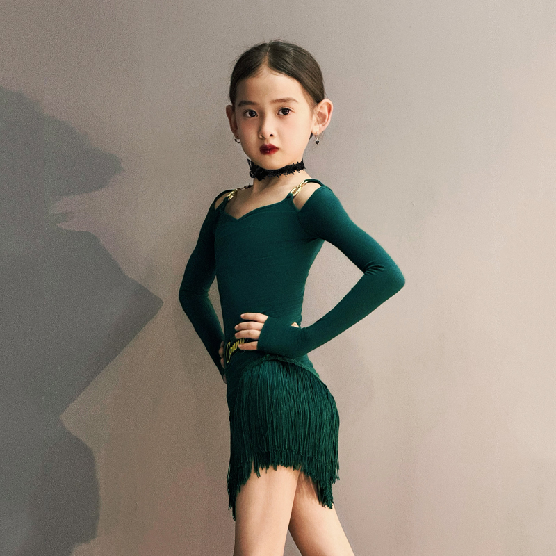 Kids Latin dance training clothes-119 - Image 2