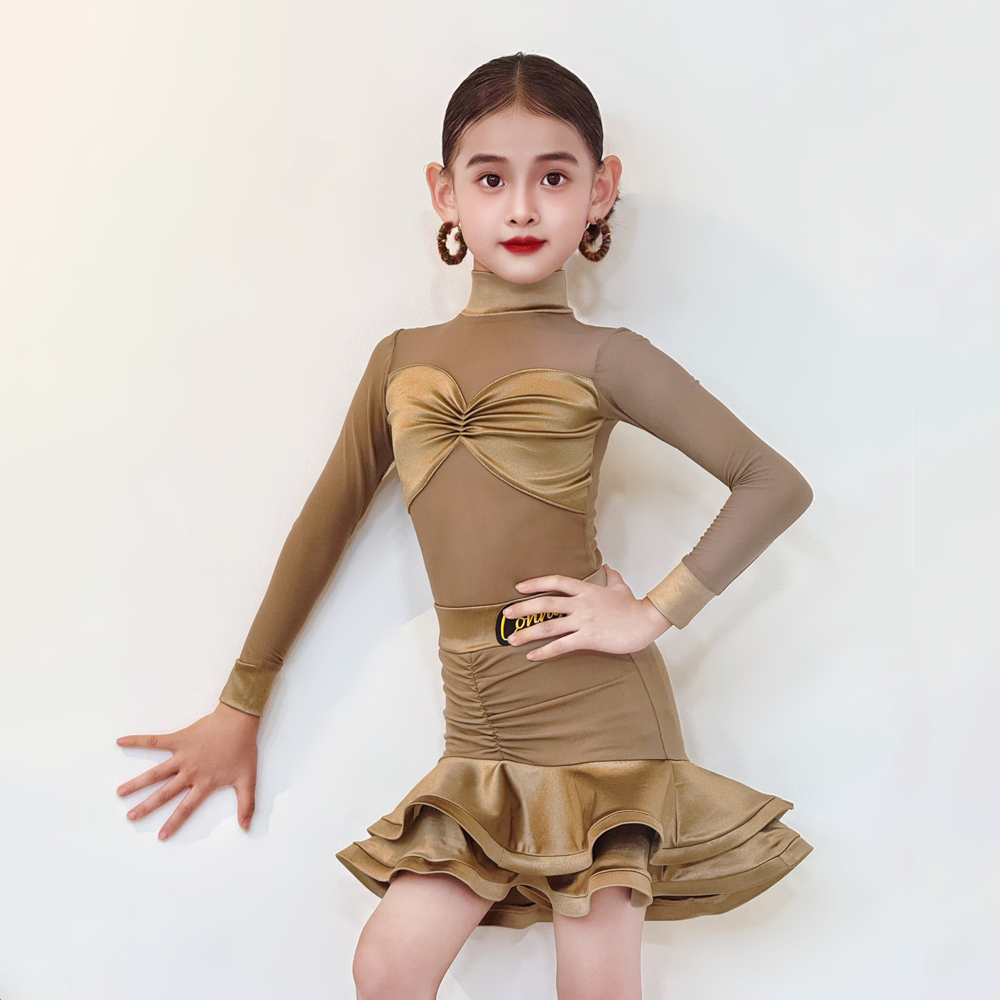 Kids Latin dance training clothes-129 - Image 3