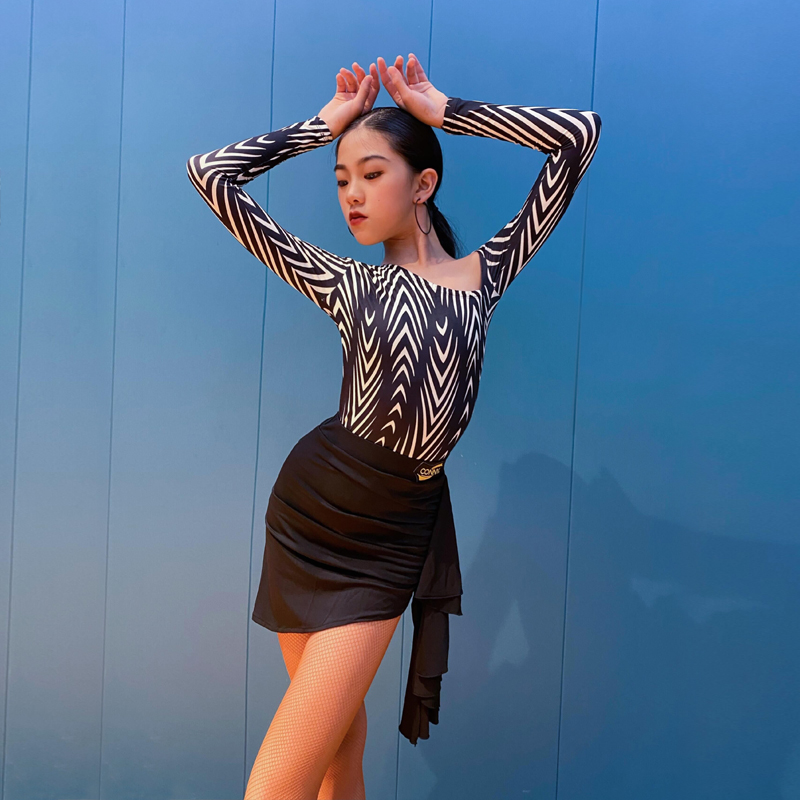 Kids Latin dance training clothes-106 - Image 4