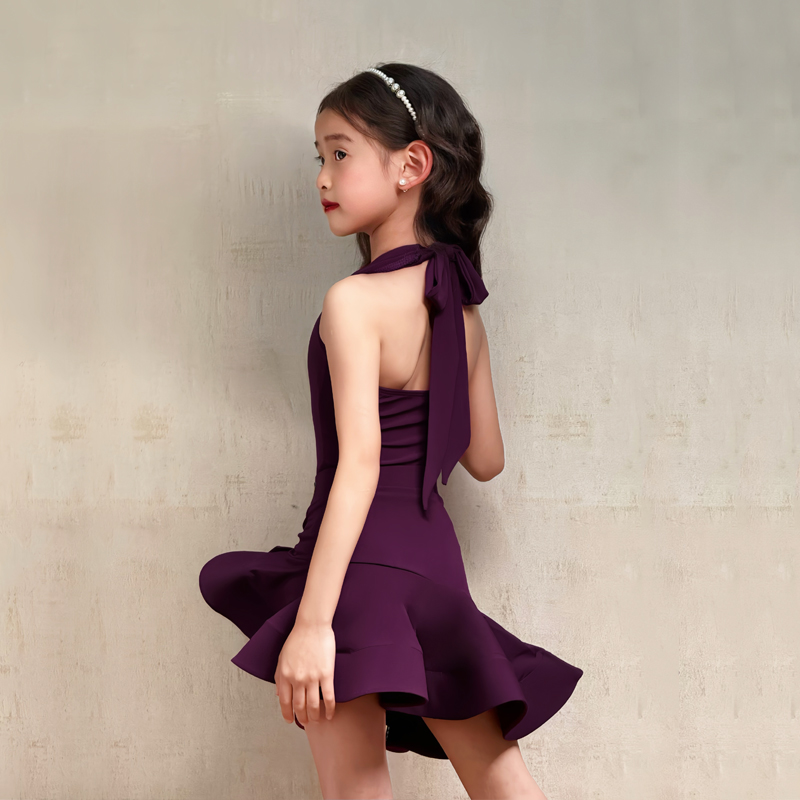 Kids Latin dance training clothes-107 - Image 4