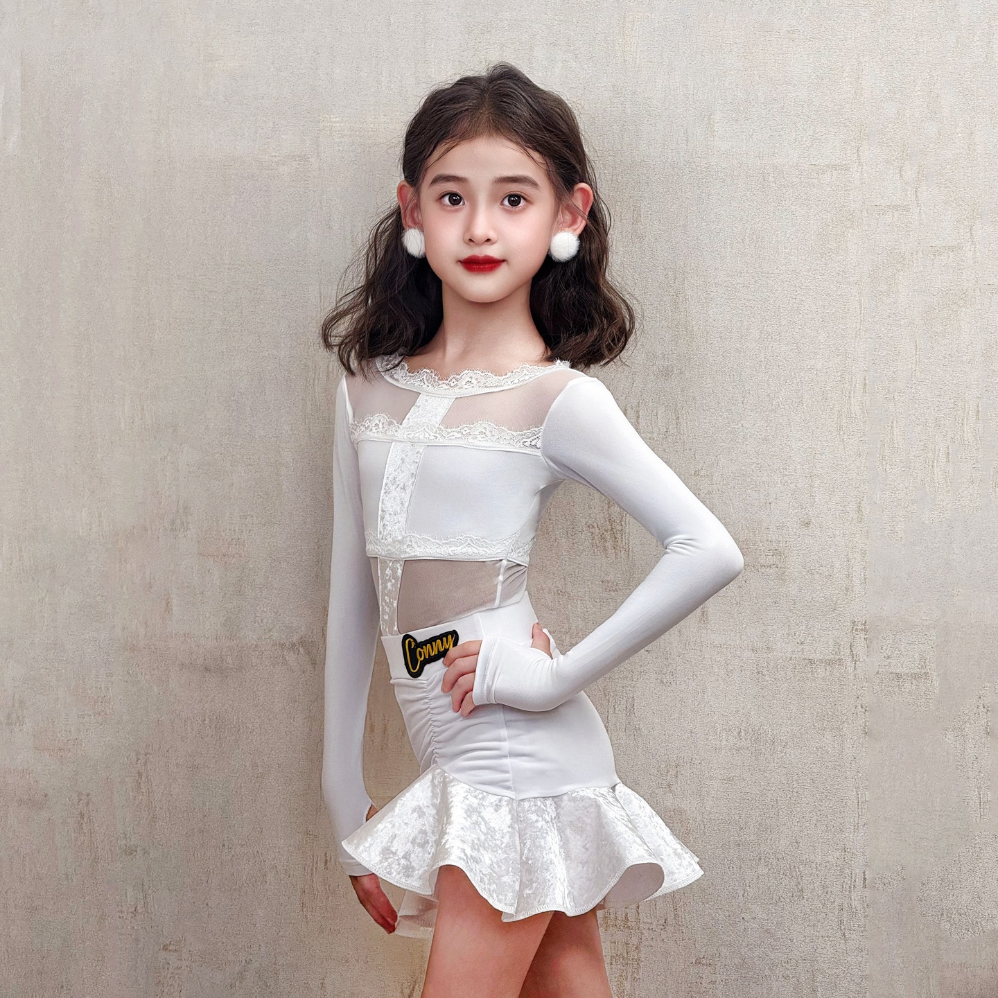Kids Latin dance training clothes-117 - Image 4