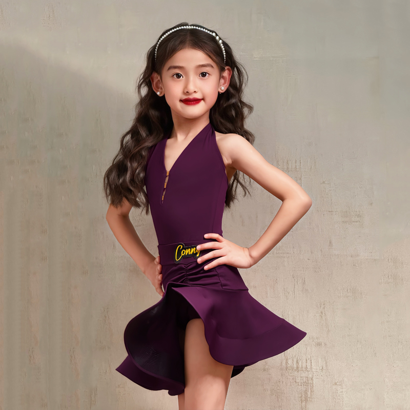 Kids Latin dance training clothes-107 - Image 3