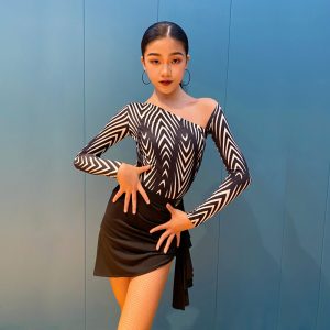 Kids Latin dance training clothes-106