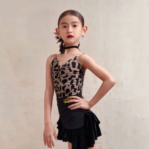 Kids Latin dance training clothes-114