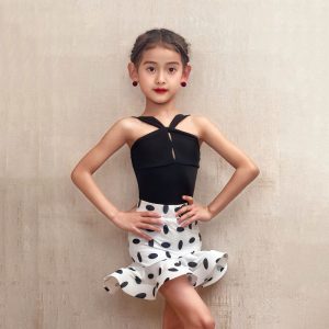 Kids Latin dance training clothes-120