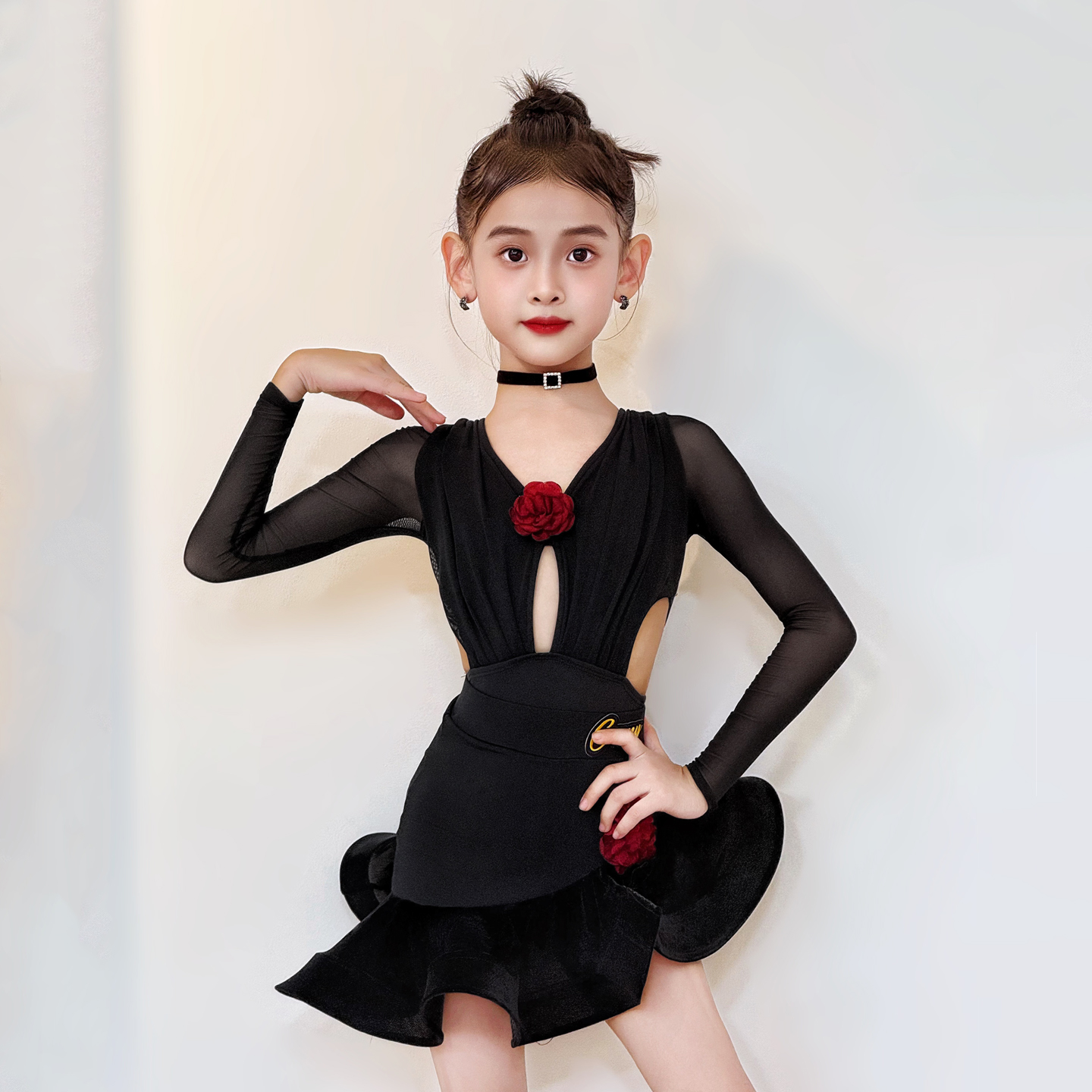 Kids Latin dance training clothes-122 - Image 2