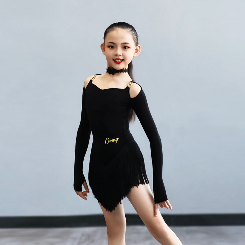 Kids Latin dance training clothes-105