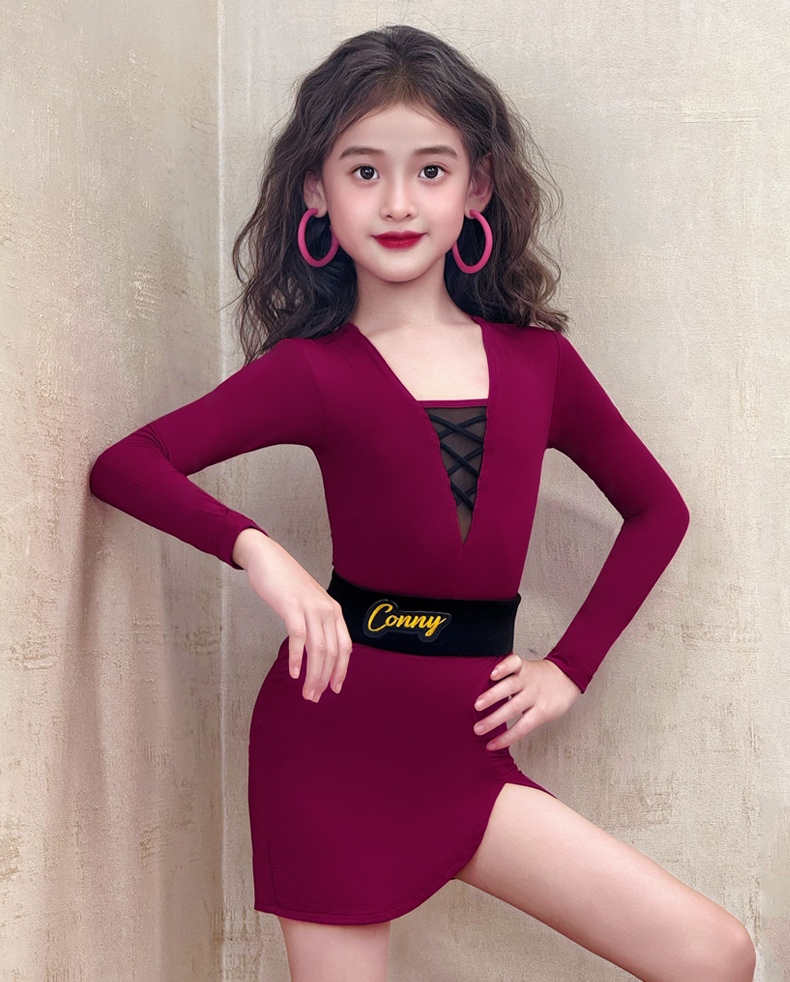 Kids Latin dance training clothes-132 - Image 6