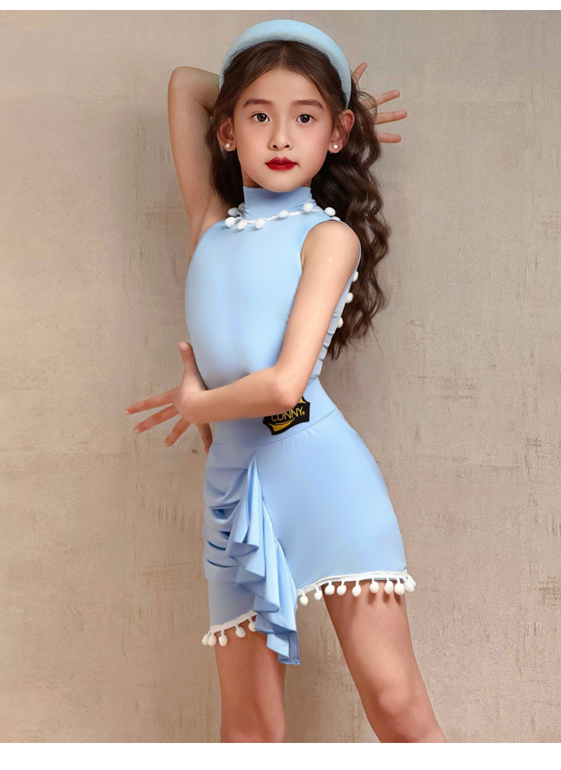 Kids Latin dance training clothes-115 - Image 6